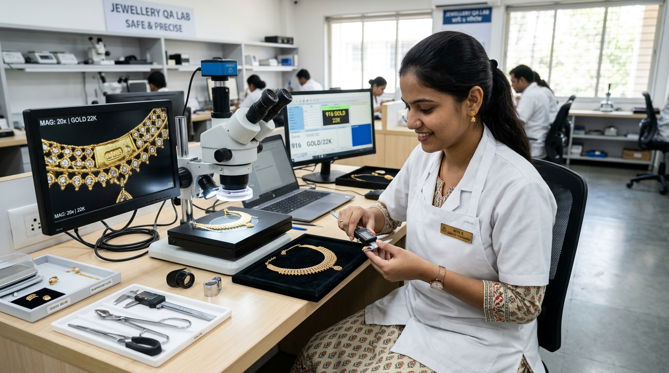 Jewellery Quality Control & BIS Hallmarking