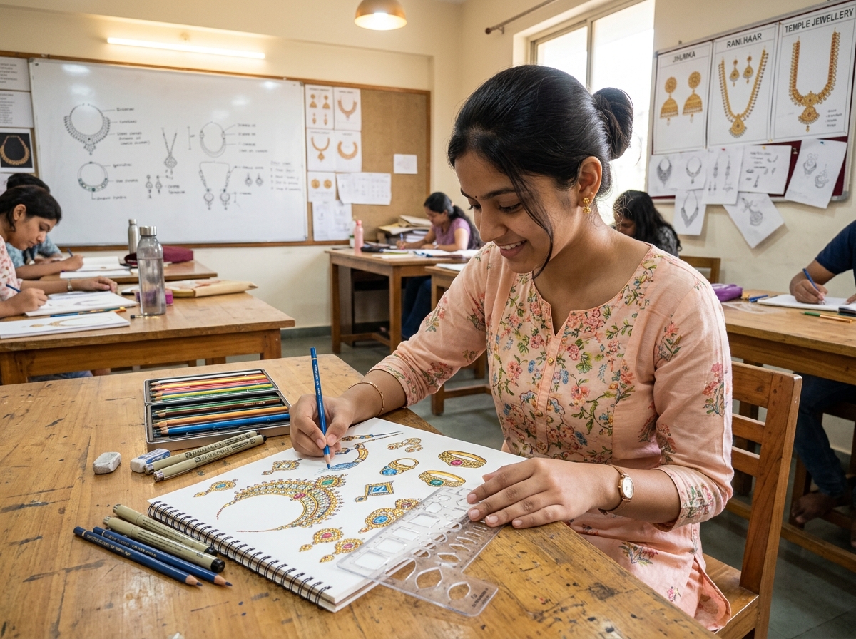 Jewellery Designer – Hand Sketch